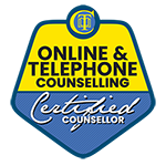 OTCBadgeLightBlue150x150 Online & Telephone Counselling logo